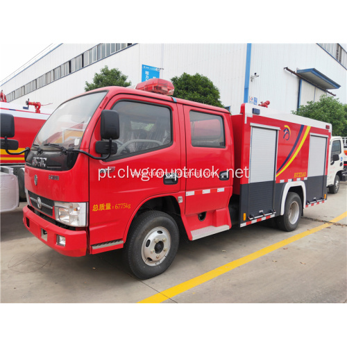 Caminhão-tanque DFAC com caminhão de bombeiros